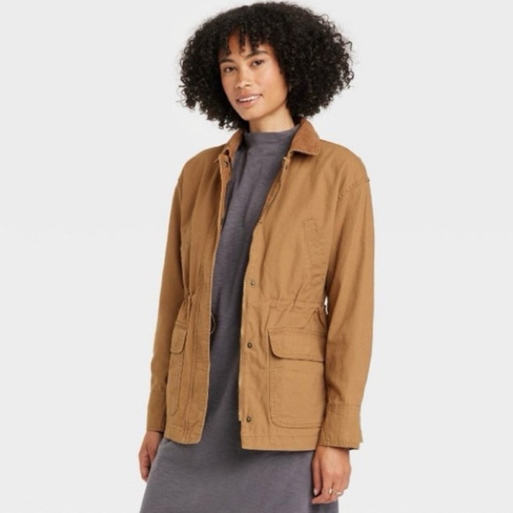 Universal Thread Brown Chore Coat — Size Medium — EUC